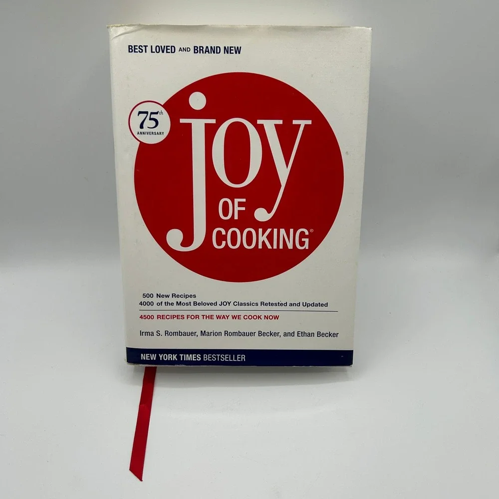 Joy of Cooking 75th Anniversary Edition Hardcover Cookbook 2006 Illustrated